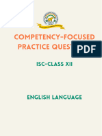 ISC English Language XII