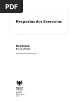 Resposta Dos Exercícios - Depilação