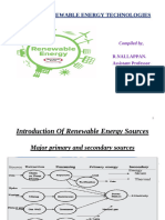 Renewable Energy Technologies