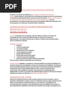 Derogación de Leyes Por Iniciativa Popular