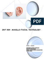 DNT 509 - Maxillofacial Technology I