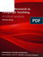 Teacher Research in Language Teaching - A Critical Analysis (Cambridge Applied Linguistics)