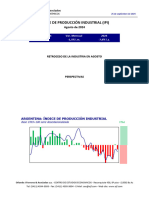 Índice de Producción Industrial (Agosto)