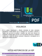 Vigilancia en Salud Pública Generalidades e Historia