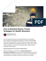 Pages From How To Manifest Money - Proven Strategies For Wealth Attraction