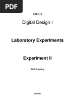 Exp 2 CSE 310 Digital Design I