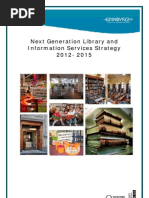 Next Generation Library and Information Services Strategy 2012-2015