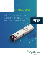 Datasheet - 10GB 80KM Bidi OPTSBLXG80D-45 - 54