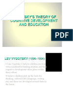 C4 Vygotsky's Theory of Cognitive Development and Education