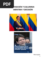 Oposición y Calumnia