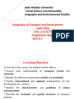 Transport Geog - 1