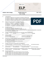 ELP - 1 To 11 Student - Ecology - Master Pro - IA - Sir - KTN01-B4015