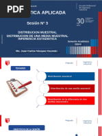 Sesión 3 - Distribucion Muestral