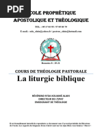 La Liturgie Biblique PDF