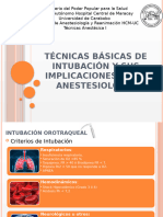 Intubación Orotraqueal