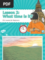 Lesson 2 (What Time Is It?)