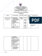 Math Intervention Plan