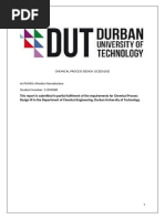 Chemical Process Design 1