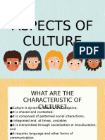 Aspects of Culture