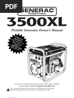 Generac 3500XL Generator