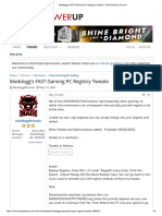Maddogg's FAST Gaming PC Registry Tweaks - TechPowerUp Forums