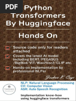 Joshua K. Cage - Python Transformers by Huggingface Hands On - 101 Practical Implementation Hands-On of ALBERT - ViT - BigBird and Other Latest Models With Huggingface Transformers