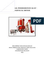 Proposal Permohonan Vertical Dryer RMU Poktan Sei Anglai