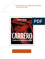 Carrero 50 Años de Un Magnicidio Maldito Manuel Cerdán 2024 Scribd Download