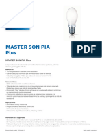 Localized Commercial Leaflet MASTER SON PIA Plus Es ES