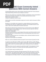 FINRA SIE Exam Commonly Asked Questions With Correct Answers