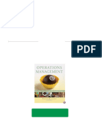 Solution Manual For Operations Management Creating Value Along The Supply Chain 7th Edition by Russell Download PDF