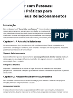 Como Lidar Com Pessoas Estratégias Práticas para Melhorar Seus Relacionamentos