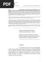 2016-00232 Sandra Marcela Parej Vs Expreso Trejos - QUEJA. Auto Que Declara Incompetencia Es Inapelable 2