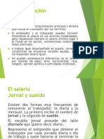 Remumeración Del Trabajo. Salario