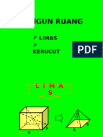 Bangun Ruang (Limas Kerucut)