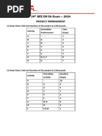 3 Numerical - Project Management