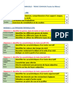 PLANIFICATION ANNUELLE TRONC COMMUN Filig