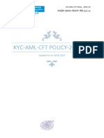 KYC-AML-CFT POLICY-2023-24: Updated As On 20.05.2023