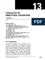 Principles of Analytical Validation - Chapter 13 - J McMillan - 2016