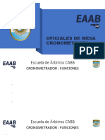 Eaab Cabb - Oficiales de Mesa - Cronometrador