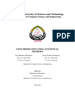 Gene Prediction Using Statistical Methods