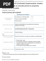 Actividad Suplementaria Analiza La Aplicabilidad de La Consulta Previa en Proyectos Extractivos en Ecuador 10-10