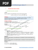 Arithmétique Dans IN Tronc Commun Scientifique