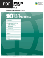 Environmental Management For Hotels 10 Wider Responsibilities