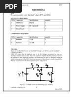 EXP 2 KCL and KVL