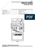 Boss DD-7 Service Notes