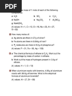 Quantitative Chemistry 2