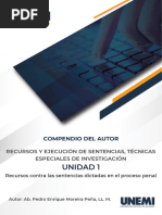 Compendio Numero 1 U1-Recursos y Ejecución de Sentencias