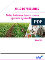 12 02 Diseno Sist Procesos Produc Agro Cuadernillo de Preguntas Diseno de Sistemas Procesos y Productos Agro Saber Pro