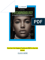 Psychopathology an Integrative Approach to Mental Disorders 9th Edition pdf